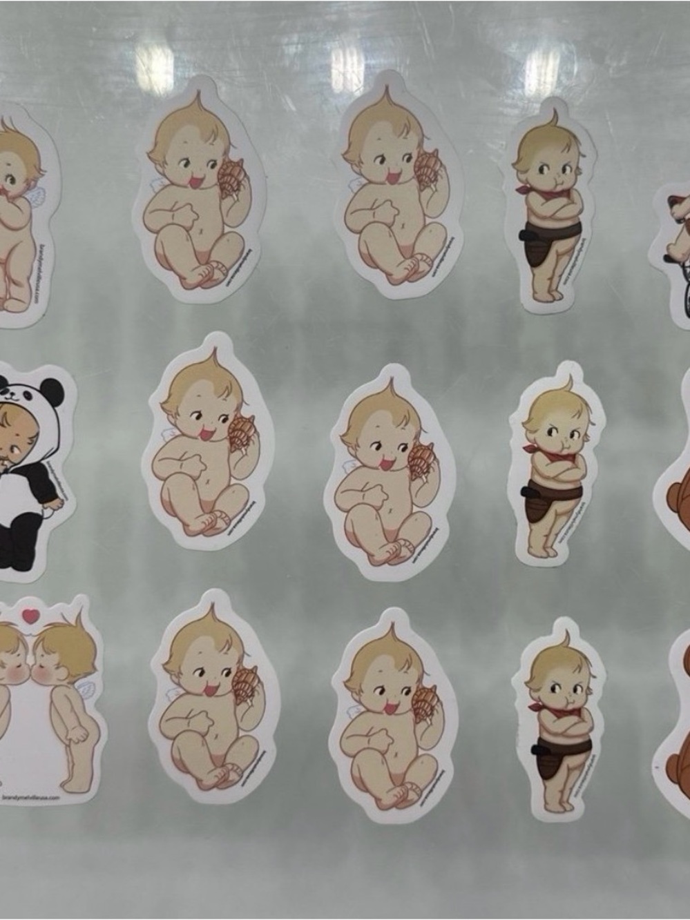 15 Brandy Melville Stickers (Ready To Ship)